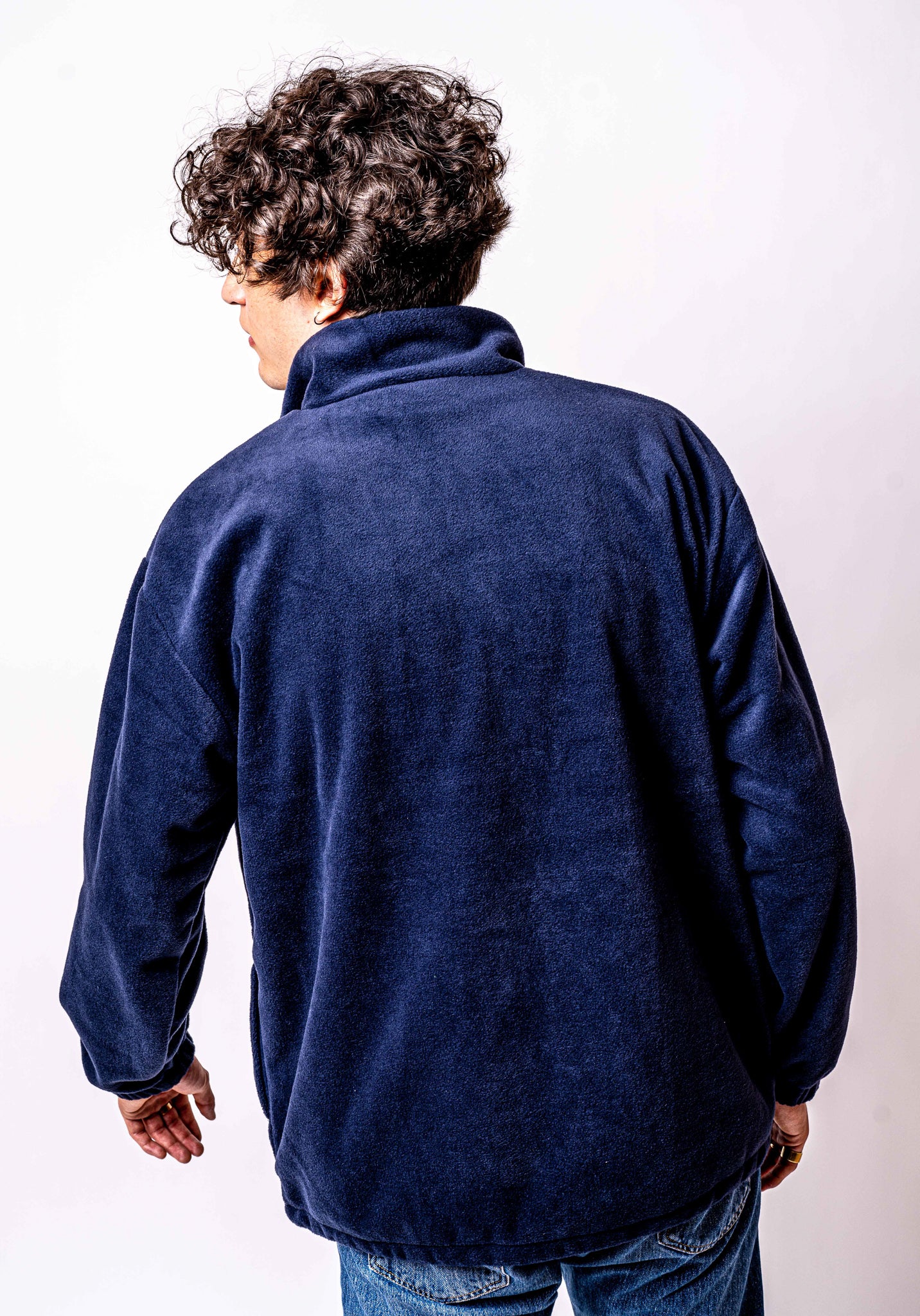 SUBSTANCE HALFZIP NAVY BLUE